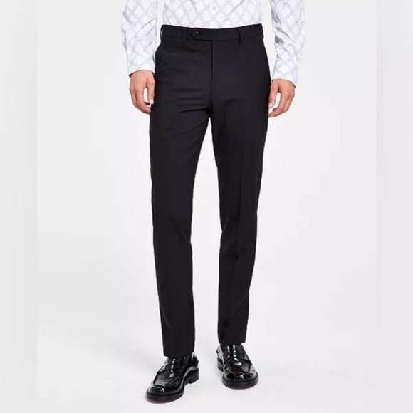 BAR III Skinny Fit Wrinkle-Resistant Wool-Blend Suit Separate Pant NWT​ - Picture 1 of 10